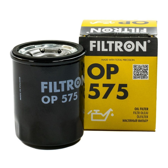 FILTRON filtr oleju OP575 Mitsubishi Colt 1.3i kat.12