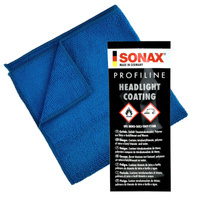Ceramiczne zabezpieczenie reflektorów Sonax Profiline Headlight Coating 5ml +mikrofibra
