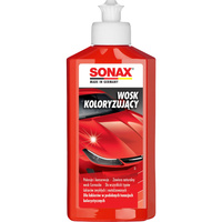 Wosk koloryzujący czerwony Sonax 250ml