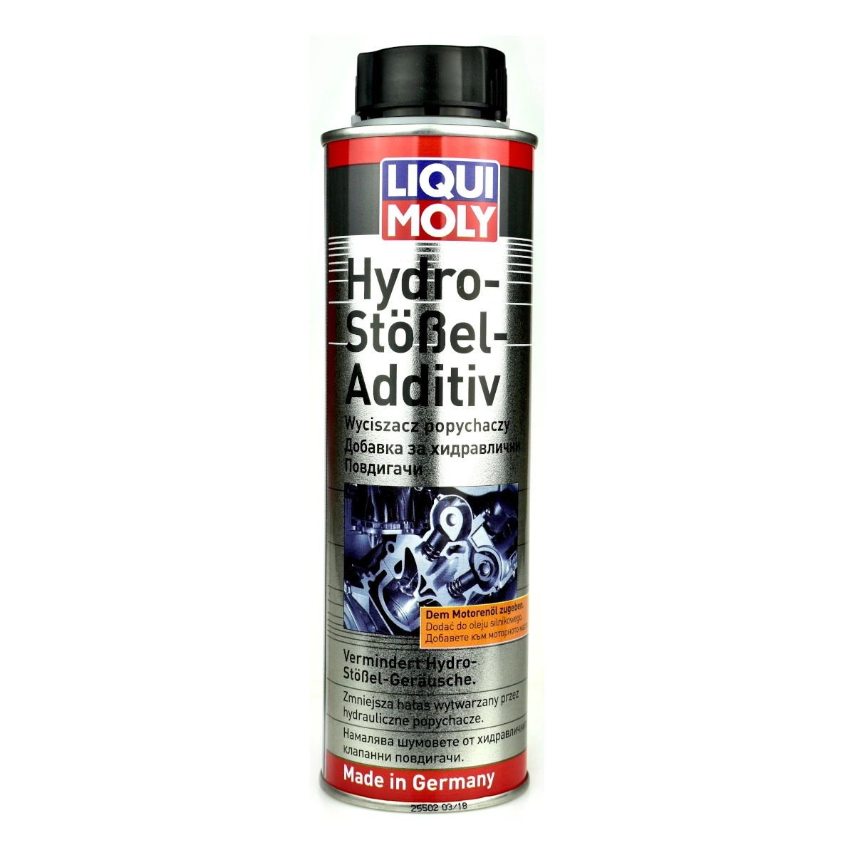 Liqui Moly 8345 Hydro-Stossel Additiv - do wyciszania popychaczy 300ml •  autokosmetyki •
