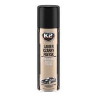 K2 Pro lakier akrylowy rally czarny połysk spray 500ml