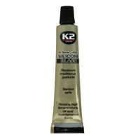 K2 Czarny silikon wysokotemperaturowy do 350°C tubka 21g