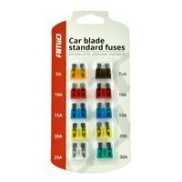 Bezpieczniki płytkowe - komplet 10szt