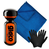 Zestaw: Niewidzialna wycieraczka Soft99 Ultra Glaco 70ml + mikrofibra i rękawiczki