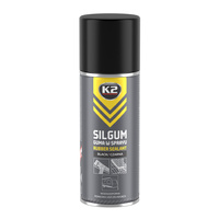 K2 Silgum - wodoodporny czarny uszczelniacz w sprayu  400ml