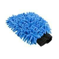 Rękawica z do mycia  auta z siatką Chenille