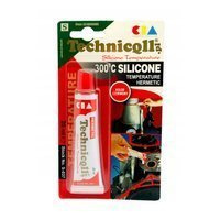 Silikon wysokotemperaturowy 300°C  czerwony Technicqll 20ml