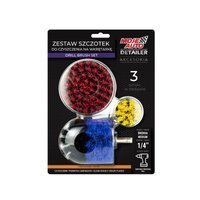 Zestaw szczotek na wiertarkę 3szt Moje Auto