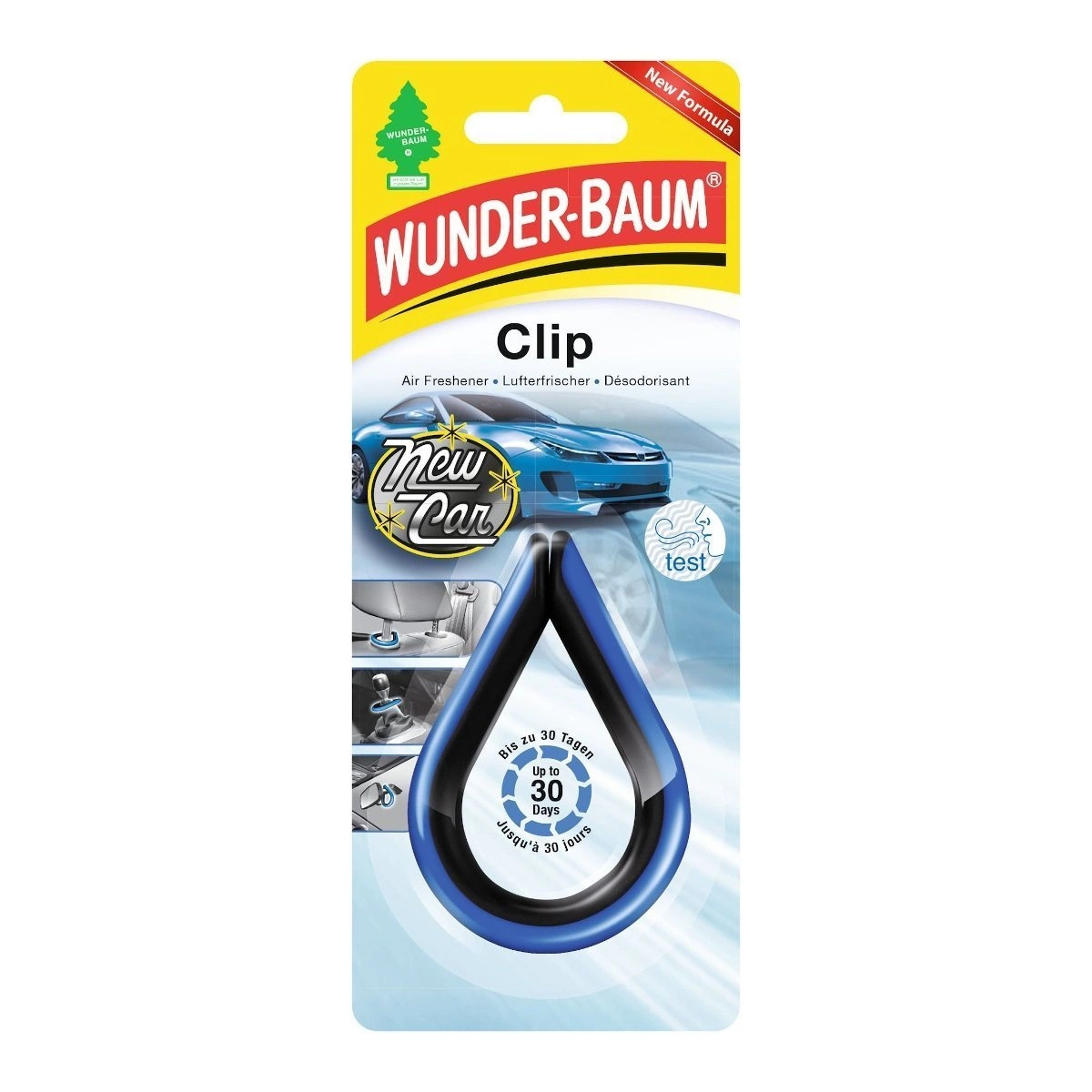 Wunder Baum zapach samochodowy Clip New Car • autokosmetyki •