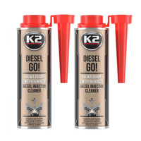 2x Preparat do czyszczenia wtryskiwaczy diesla K2 Diesel GO! 250ml
