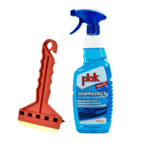 Plak odmrażacz do szyb 750ml + skrobaczka Frost z mosiężnym ostrzem