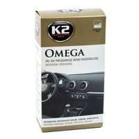 K2 Omega - żel do plastików wewnętrznych 500ml + mikrofibra + gąbka