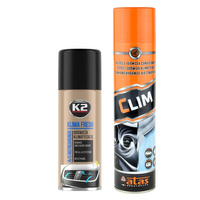 Zestaw K2 Klima Fresh 150 ml + Atas Clim spray 400ml