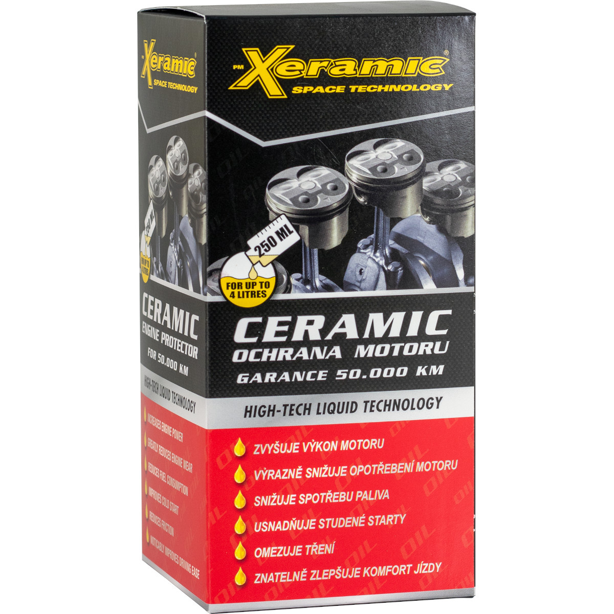 自動車 kosmic Xeramic ceramiczna ochrona silnika - dodatek do oleju 250ml