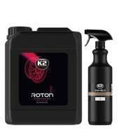 Zestaw: K2 Roton Pro żel do mycia felg 5l+butelka ze spryskiwaczem 1l