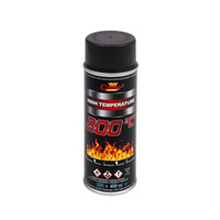 Champion lakier żaroodporny 400°C czarny spray 400ml