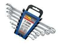 Corona zestaw kluczy płasko-oczkowych polerowane 6-17 mm