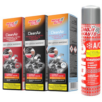 Zestaw: Czyszczenie klimatyzacji Moje Auto Nano Silver 200ml + 3 x granat 150ml