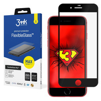 3MK Szkło FlexibleGlass Max iPhone 7/8 Plus Black