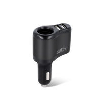 Rozgałęźnik rozdzielacz gniazda zapalniczki Setty RGS-01 2xUSB 2A