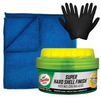 Zestaw:Wosk Turtle Wax Super Hard Shell Finish +mikrofibra