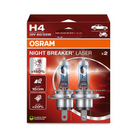 OSRAM H4 Night Breaker Laser +150% Eko 2szt.