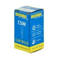 Żarówka samochodowa sygnalizacyjna Bosma C5W rurka SV10x36 12V 5W - 1szt