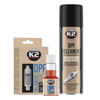 Zestaw:  DPF Cleaner K2 500ml + dodatek do paliwa K2 DPF 50ml