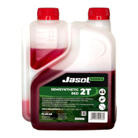 JASOL 2T Stroke OIL Semisynthetic TC  czerwony 0,5 L