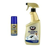 Odmrażacz do szyb Alaska 700ml+ odmrażacz do zamków