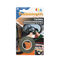 Technicqll Taśma Samochodowa Dwustronna 1,5m/19mm