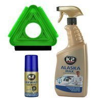 Odmrażacz do szyb 700ml+ do zamków + skrobaczka
