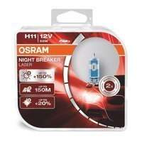 OSRAM Żarówki H11 Night Breaker Laser +150% box