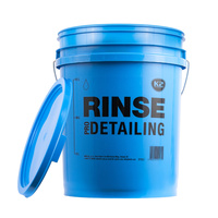K2 Niebieskie wiadro detailingowe Rinse 20L