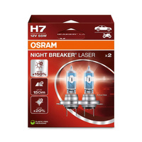 OSRAM Żarówki H7 Night Breaker Laser Eko +150%