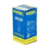 Żarówka samochodowa sygnalizacyjna Bosma 12V W5W - 1szt