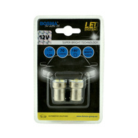 Led Bosma Ba15s 4x LED SMD5050 White 2szt *3048*
