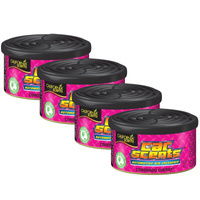 Zestaw: California Scents Cherry zapach samochodowy 4 sztuki