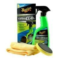 Hybrid Ceramic Quik Clay Kit Meguiars zestaw do glinkowania lakieru