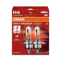 Żarówki H4 Osram Night Breaker Silver +100% EKO - 2szt