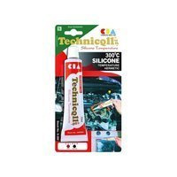 Silikon wysokotemperaturowy 300°C czerwony Technicqll 70ml