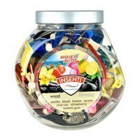 Buteleczki zapachowe Moje Auto Insenti Wood mix zapachów w kuli 35szt