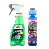 Zestaw: Sonax płyn do mycia szyb 500ml + koncentrat do spryskiwaczy 250ml