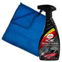 Turtle Wax ICE syntetyczny wosk hydrofobowy 500ml + mikrofibra