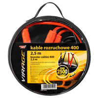 Kable rozruchowe Moje Auto Virage 400A 2,5mb