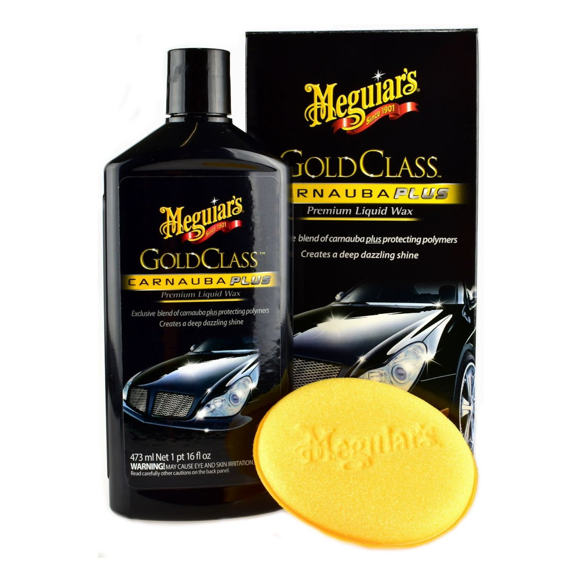 Meguiar S Gold Class Carnauba Plus Premium Liquid Wax Wosk Z Polimerami W Mleczku 473ml