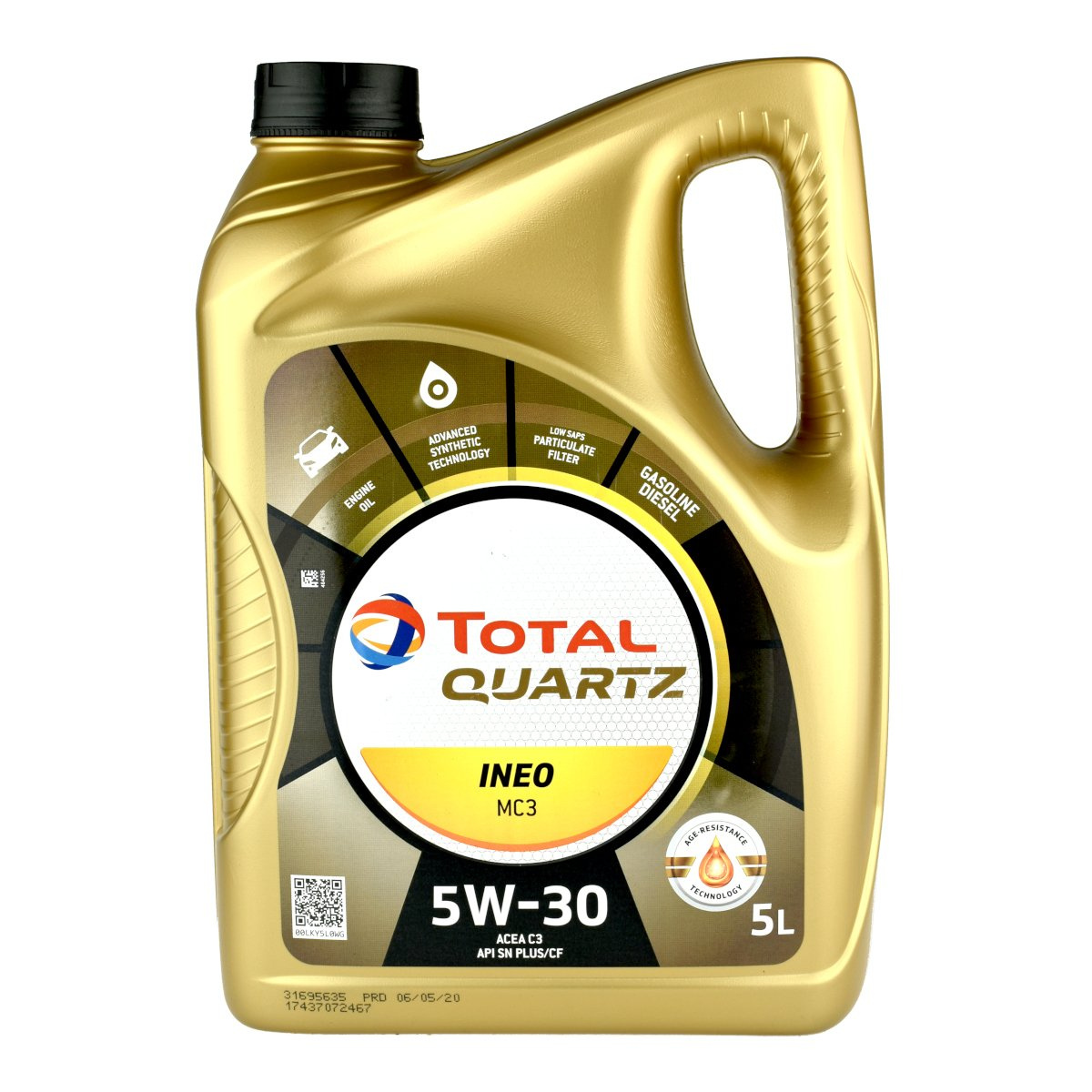 Total quartz 5w30 kia